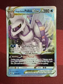 Pokemon TCG Astral Radiance 1x Origin Forme Palkia VSTAR 040/189 Ultra Rare x1 - Image 1