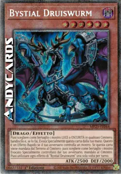 BYSTIAL DRUISWURM • Rara Starlight • MP25 IT044 • 1Ed • Yugioh! • ANDYCARDS - Image 1