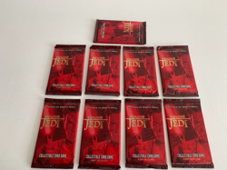 STAR WARS CCG YOUNG JEDI MENACE OF DARTH MAUL, 11 CARD BOOSTER PACKS X 9. - Image 1