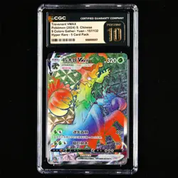 CGC PRISTINE 10 Nintendo 2024 Pokemon PTCG CHN. card- Trevenant VMAX - Image 2