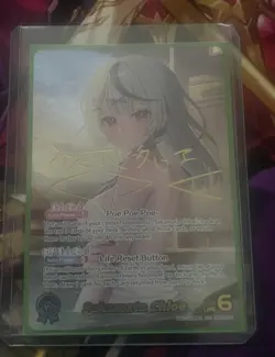 hololive OFFICIAL CARD GAME Quintet Spectrum: Sakamata Chloe (SEC) hBP02-004 NM - Image 2