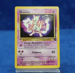 Vintage Mewtwo #03/53 WoTC Promo Near Mint Pokemon Card TCG 1999 - Image 4