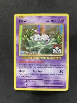 Mew - (League Challenge) [2nd Place] 053/108 League & Championship Cards Holo - Image 1