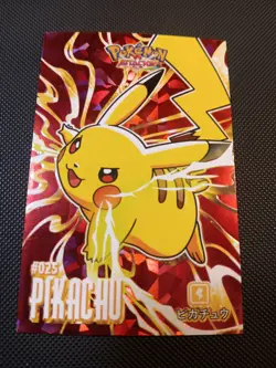 Pikachu Red Foil Pokemon 2024 Card Database Attacks Kanto Peru Us Seller - Image 1