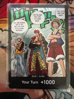 DON!! Trafalgar Law, Eustass Kid and Monkey D Luffy (OP07) - One Piece TCG ENG - Image 1