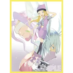 Digimon Izumi Orimoto Fairimon Shutumon doujin Card Sleeve Protector - Image 1