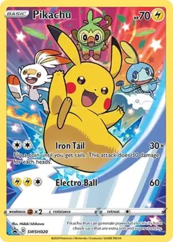 Pikachu (#SWSH020) - Holofoil SWSH - Sword & Shield Promo Cards NM Pokemon - Image 1