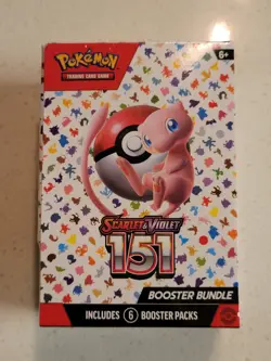 Pokemon Scarlet Violet 151 Booster Bundle New Sealed TCG Cards - Image 1