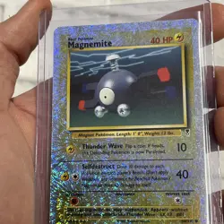 Pokemon Magnemite 80/110 Legendary Collection Reverse Holo Pokemon Card LP/NM - Image 4