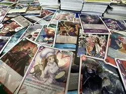 One Piece TCG Bulk Lot 4000+ cards, including holos, foils, dons and leaders - Image 2