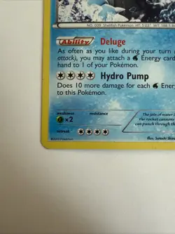 Pokemon TCG Blastoise Holo Rare Card 16/101 Plasma Blast Cosmos LP - Image 4