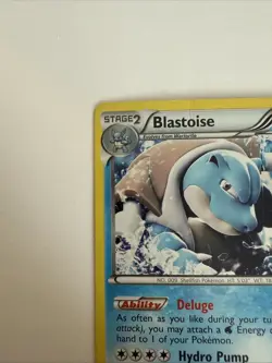Pokemon TCG Blastoise Holo Rare Card 16/101 Plasma Blast Cosmos LP - Image 5