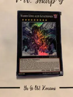 WAHRER KONIG ALLER KATASTROPHEN - MACR-DE046 DE Yu Gi Oh! CARD SUPER RARE HOLO - Image 2