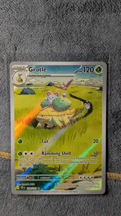 Pokemon Card TCG - Grotle 164/162 Illustration Rare Temporal Forces Near Mint - Image 1