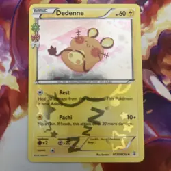 Pokemon TCG Dedenne Holo Card From The Generation Radiant Collection RC10/RC32 - Image 1