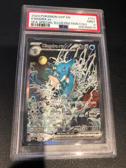 Pokemon TCG Kingdra ex 131 Sv: Scarlet & Violet Promo Cards Holo PSA 9 - Image 1