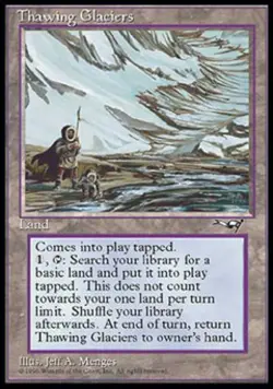 Thawing Glaciers - Heavy Play MTG Alliances - Image 1