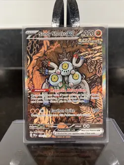 Pokemon TCG Sandy Shocks EX Prismatic Evolutions Holo Card 159/131 SV - Image 1