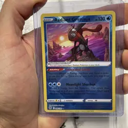 Pokemon Radiant Greninja 046/189 Swsh10: Astral Radiance Holo Near Mint NM Card - Image 1