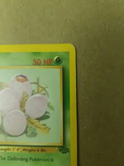 Exeggcute 52/64 - 1st Edition - Jungle Set - VINTAGE WOTC Pokemon Card - LP - Image 3