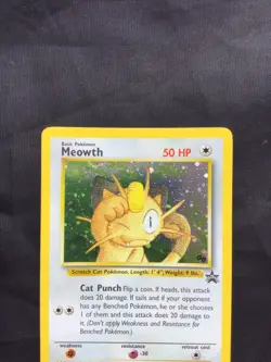 Pokemon Cards: Wizards Black Star Promo: Meowth 10 - Image 2