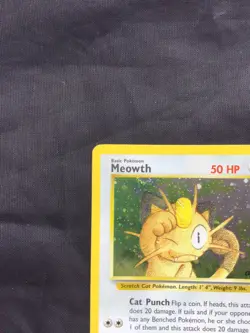 Pokemon Cards: Wizards Black Star Promo: Meowth 10 - Image 3