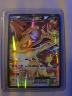 Pokemon TCG Charizard EX XY121 Black Star Promo Full Art Holo Card 2016 - Image 3