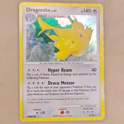 Dragonite LV 61 Holo Rare 2/146 Legends Awakened Pokemon Card 2008 Vintage HP - Image 1