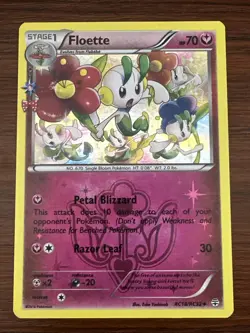 Pokemon TCG Floette RC18/RC32 Uncommon Holo Card Generations Radiant - Image 1