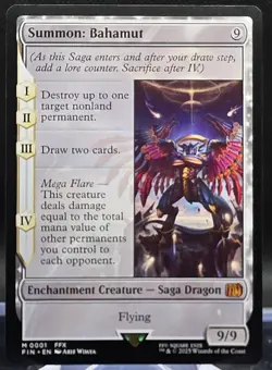 Summon: Bahamut #1 Final Fantasy Regular Mythic - Image 1
