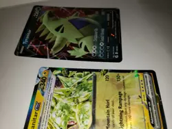 Tyranitar Ex Premium Collection Promos 2 Cosmos Holos + 1 Ex Card & 1 V Card - Image 4