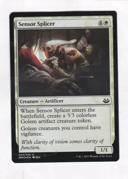 MTG: Modern Masters 2017: FOIL: Sensor Splicer - Image 1