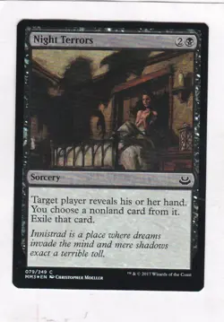 MTG: Modern Masters 2017: FOIL: Night Terrors - Image 1