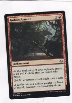 MTG: Modern Masters 2017: FOIL: Goblin Assault - Image 1