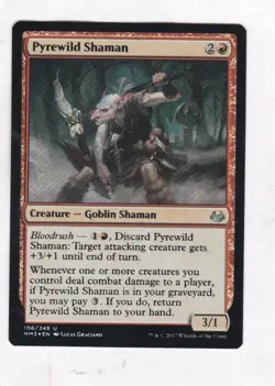 MTG: Modern Masters 2017: FOIL: Pyrewild Shaman - Image 1
