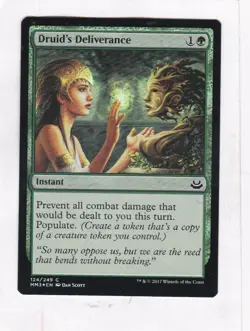 MTG: Modern Masters 2017: FOIL: Druid's Deliverance - Image 1