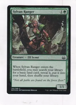 MTG: Modern Masters 2017: FOIL: Sylvan Ranger - Image 1