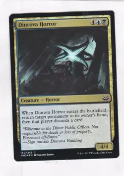 MTG: Modern Masters 2017: FOIL: Dinrova Horror - Image 1