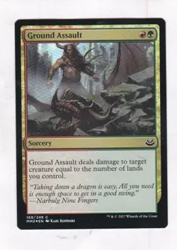 MTG: Modern Masters 2017: FOIL: Ground Assault - Image 1