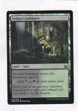 MTG: Modern Masters 2017: FOIL: Golgari Guildgate - Image 1