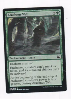 MTG: Modern Masters 2017: FOIL: Arachnus Web - Image 1