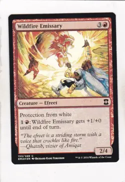 MTG: Eternal Masters: Wildfire Emissary **FOIL** - Image 1