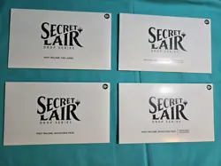 Majic The Gathering Secret Lair x Post Malone Complete Set SEALED 4 PACKS - Image 2