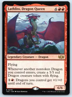 Lathliss, Dragon Queen - Commander Tarkir: Dragonstorm- MTG - Magic - Near Mint - Image 1