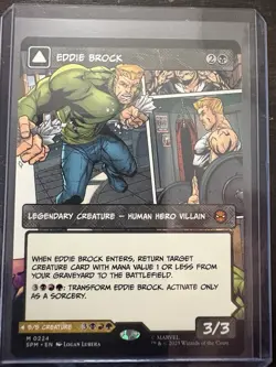 Eddie Brock, Venom, Lethal Protector M 0024 Borderless Magic: The Gathering - Image 2