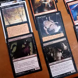 Whole COMMANDER Magic Deck MTG - Spooky Evil Scary VAMPIRES Rares Black & Red - Image 4