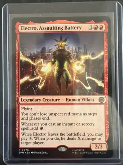 Electro, Assaulting Battery Marvel's Spider-Man Foil - Image 2