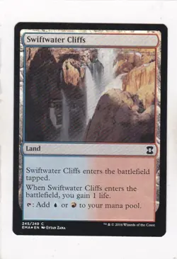 MTG: Eternal Masters: Swiftwater Cliffs **FOIL** - Image 1