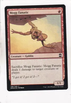 MTG: Eternal Masters: Mogg Fanatic **FOIL** - Image 1