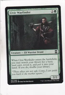 MTG: Eternal Masters: Civic Wayfinder **FOIL** - Image 1
